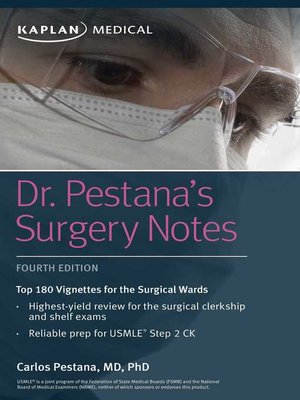cover image of Dr. Pestana's Surgery Notes